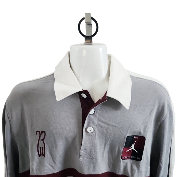 Jordan Jumpman 20th Anniversary 1985-2005 VTG Men's Polo Sweatshirt Size XXL - Picture 5 of 15